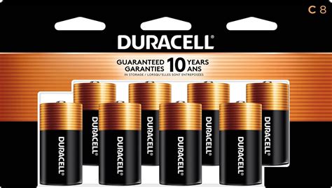 Amazon.com: Duracell Coppertop C Batteries, 8 Count Pack, C .